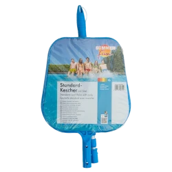 Плоский сачок для бассейна с ручкой Chemoform Delphin 2500041DP