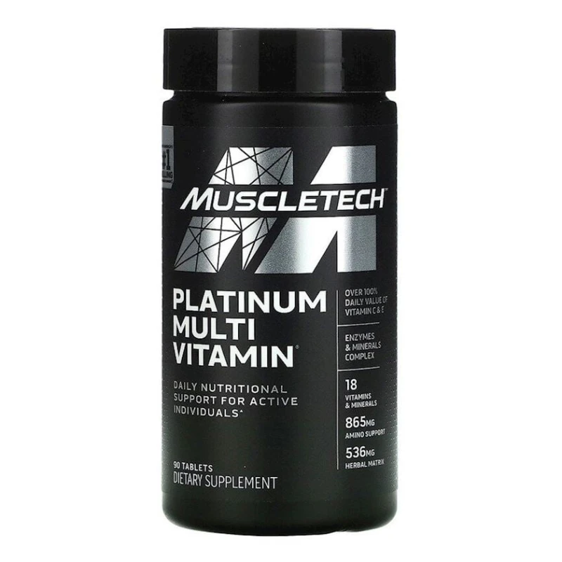 Мультивитамины MuscleTech Platinum, 90 таблеток