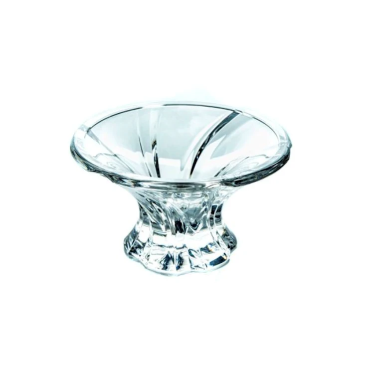 Конфетница Hom-me 104503, 14 см, хрусталь, прозрачный