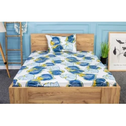 Комплект постельного белья Sahara SHA-00001275, пододеяльник 160х200 см, наволочка 50x70 см, двуспальный, сатин