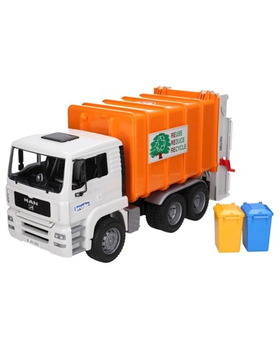 Zibil maşını Bruder, plastik, rəngbərəng, 52х18х26 sm, 5 yaşdan