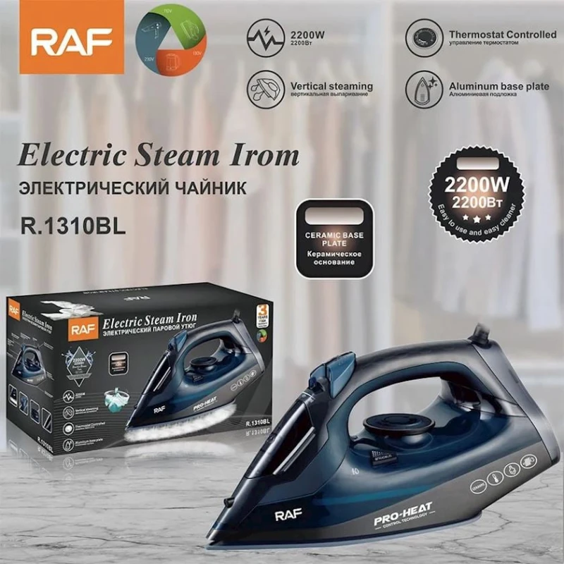 Утюг RAF Electric Steam Irom R.1310BL Утюг RAF Electric Steam Irom R.1310BL