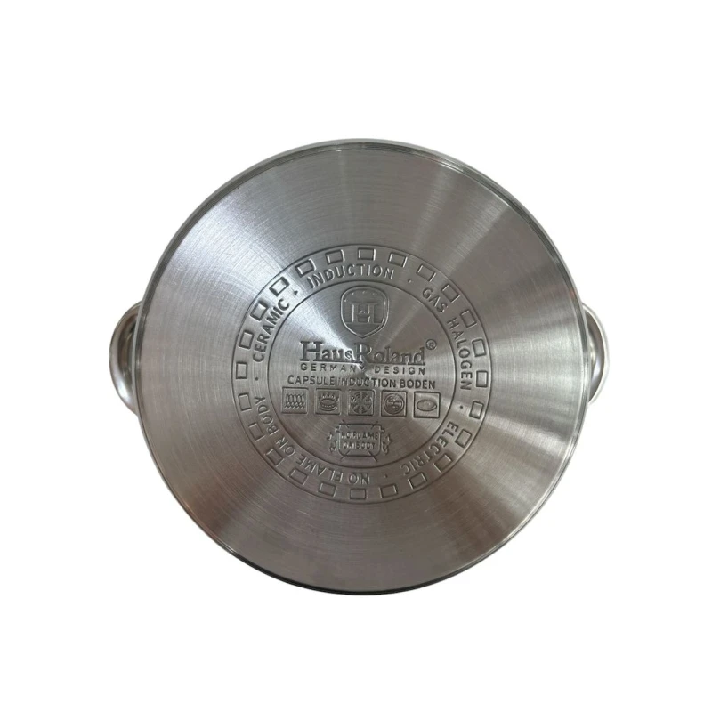 Набор кастрюль HausRoland ZGH_00547, нержавеющая сталь, серебристый, 22/24/26 см, 6 предметов Набор кастрюль HausRoland ZGH_00547, нержавеющая сталь, серебристый, 22/24/26 см, 6 предметов