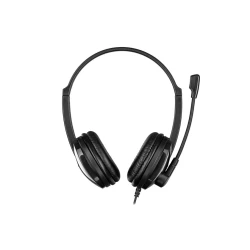 Наушники-гарнитура 2E PC headset stereo On-ear CH12 USB, omni-mic, 2m, black Наушники-гарнитура 2E PC headset stereo On-ear CH12 USB, omni-mic, 2m, black