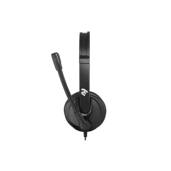 Наушники-гарнитура 2E PC headset stereo On-ear CH12 USB, omni-mic, 2m, black Наушники-гарнитура 2E PC headset stereo On-ear CH12 USB, omni-mic, 2m, black