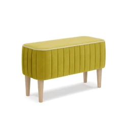 Пуфик 124, желтый, 40x35x80 см