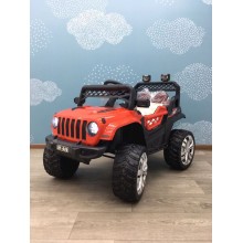 Uşaq elektrik avtomobili 575, qara/qırmızı