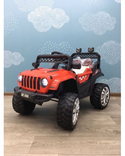 Uşaq elektrik avtomobili 575, qara/qırmızı