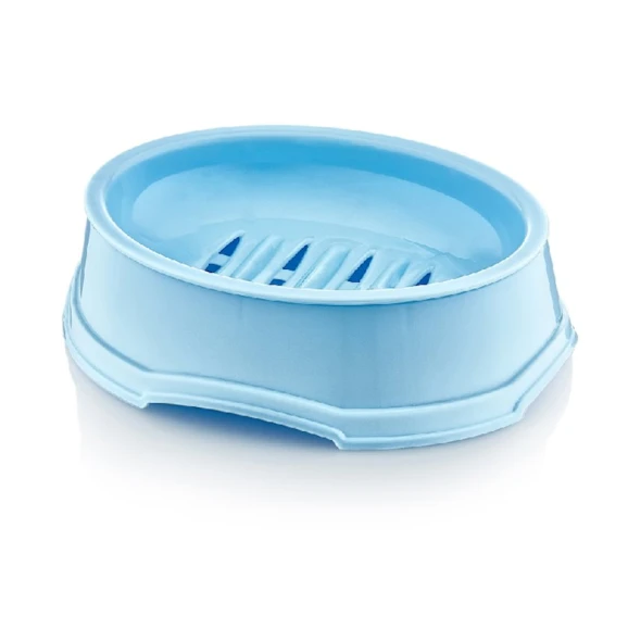 Мыльница Dunya Plastik 09161, голубая, пластик Мыльница Dunya Plastik 09161, голубая, пластик