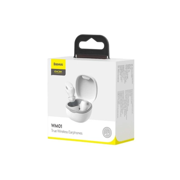 Беспроводные наушники Baseus Encok WM01 White