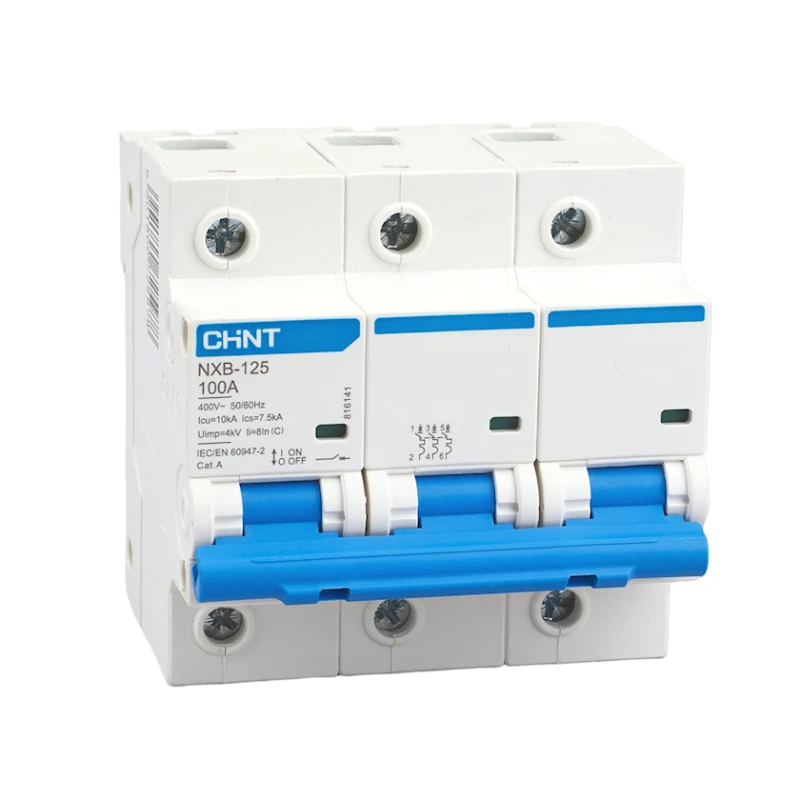 Автоматический выключатель Chint NXB-125 3P 100A 10kA x-C Автоматический выключатель Chint NXB-125 3P 100A 10kA x-C