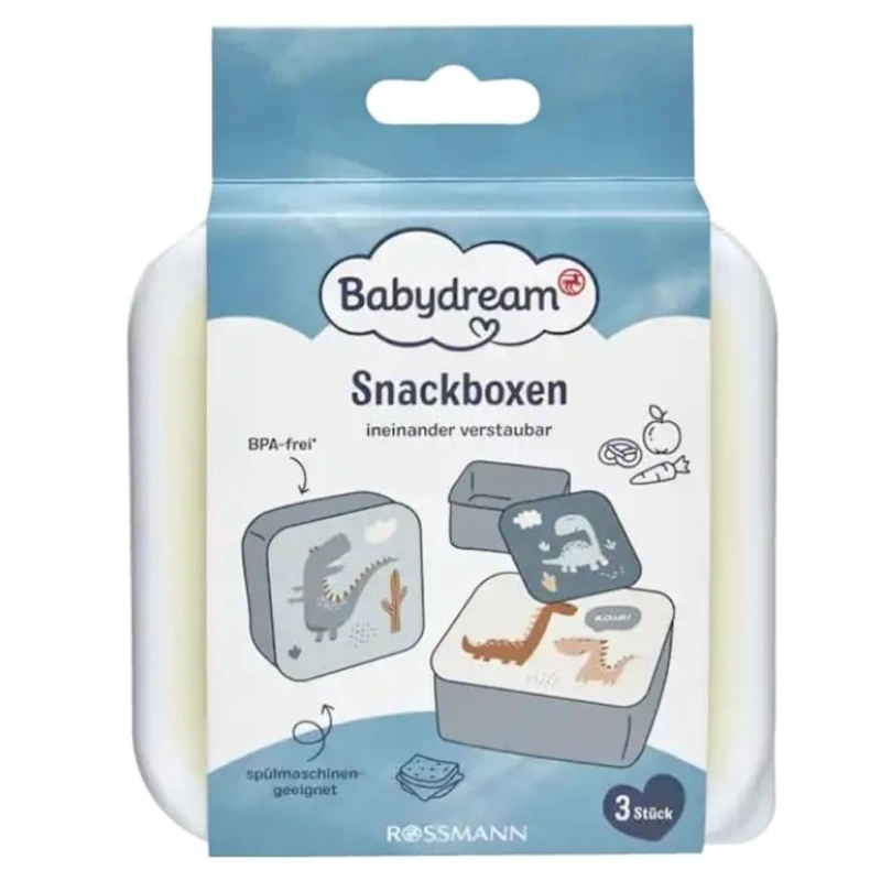 Konteynerlər dəsti Rossmann Babydream, məhsul çeşiddə