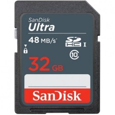 Yaddaş kartı Sandisk Ultra 32GB SDHC Class 10 48MB's