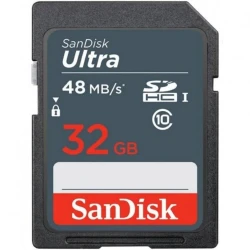 Карта памяти Sandisk Ultra 32GB SDHC Class 10 48MB's Карта памяти Sandisk Ultra 32GB SDHC Class 10 48MB's