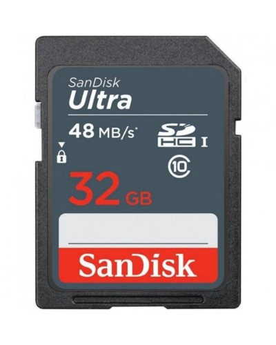 Yaddaş kartı Sandisk Ultra 32GB SDHC Class 10 48MB's