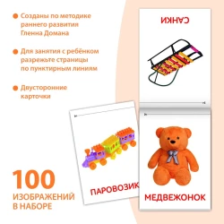 Набор развивающих книг Буква Ленд Карточки Домана для раннего развития