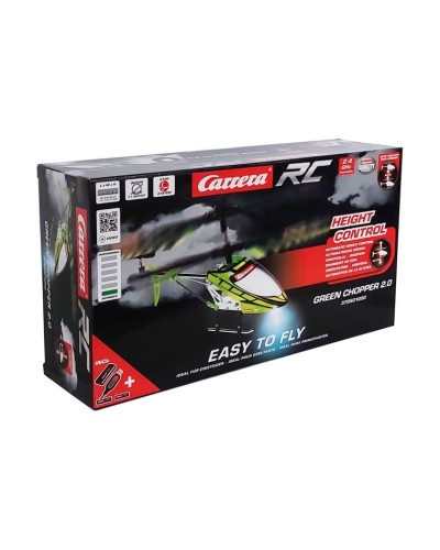 Radio helikopter Carrera RC Green Chopper II