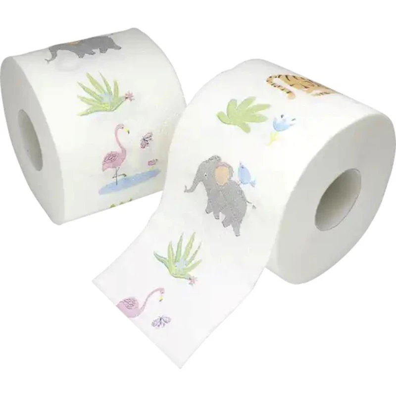 Туалетная бумага для детей Alouette 3-х слойная, 6 рулонов, белая