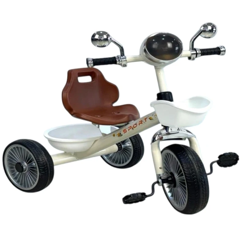 Uşaqlar üçün üçtəkərli velosiped 1988_RB_210967, ağ