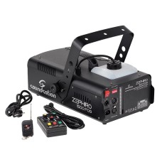 Duman generatoru CENTOLIGHT ZEPHIRO FOG 1500, 1500 Vt, 2.5 litr, simsiz və simli pult, DMX, montaj braketi - CENTOLIGHT ZEPHIRO FOG 1500 MACHINE