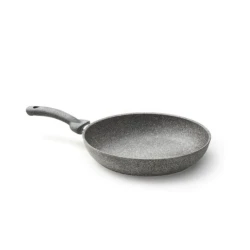 Сковорода Accademia Mugnano Cuore di Pietra, 26 см, алюминий с антипригарным покрытием, серый