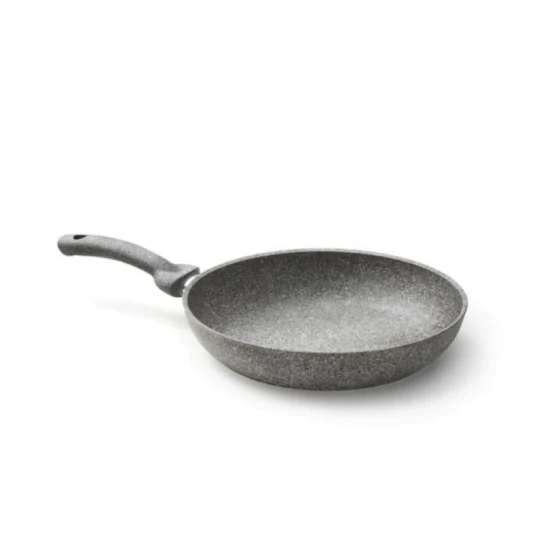 Сковорода Accademia Mugnano Cuore di Pietra, 26 см, алюминий с антипригарным покрытием, серый Сковорода Accademia Mugnano Cuore di Pietra, 26 см, алюминий с антипригарным покрытием, серый