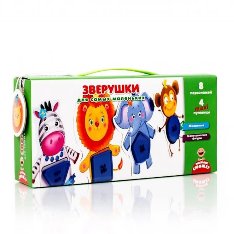 Düymələrlə oyun Vladi Toys Heyvanlar VT2905-11, 3-4 yaş