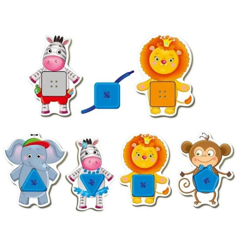 Düymələrlə oyun Vladi Toys Heyvanlar VT2905-11, 3-4 yaş