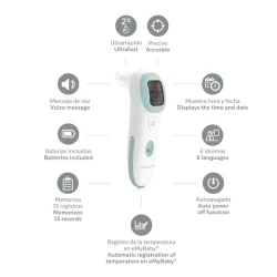 Термометр Miniland Thermotalk Plus 89068 Термометр Miniland Thermotalk Plus 89068