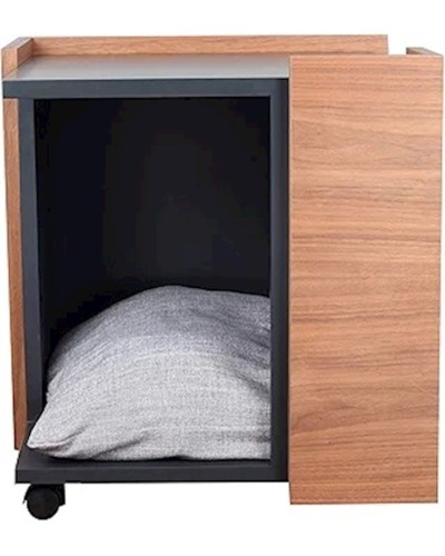 Tumba Ev Plus 12115645, LDSP, qara, 50x50x65 sm