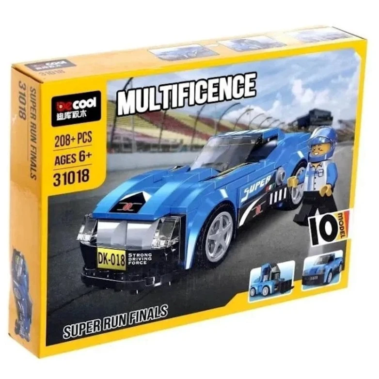 Blok konstruktor Decool Multificence Super Run Finals 31018, 208 element