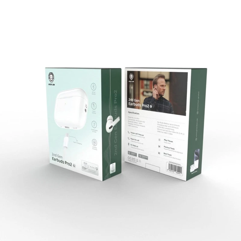 Беспроводные наушники Green Lion Earbuds pro2 Gen