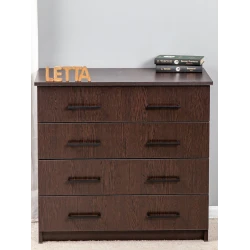 Тумба Letta, ЛДСП, коричневая, 72х40х75 см Тумба Letta, ЛДСП, коричневая, 72х40х75 см