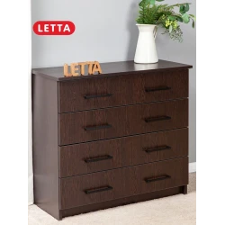 Тумба Letta, ЛДСП, коричневая, 72х40х75 см Тумба Letta, ЛДСП, коричневая, 72х40х75 см