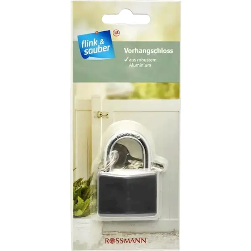 Asma qıfıl Flink & Sauber alüminium, çeşiddə