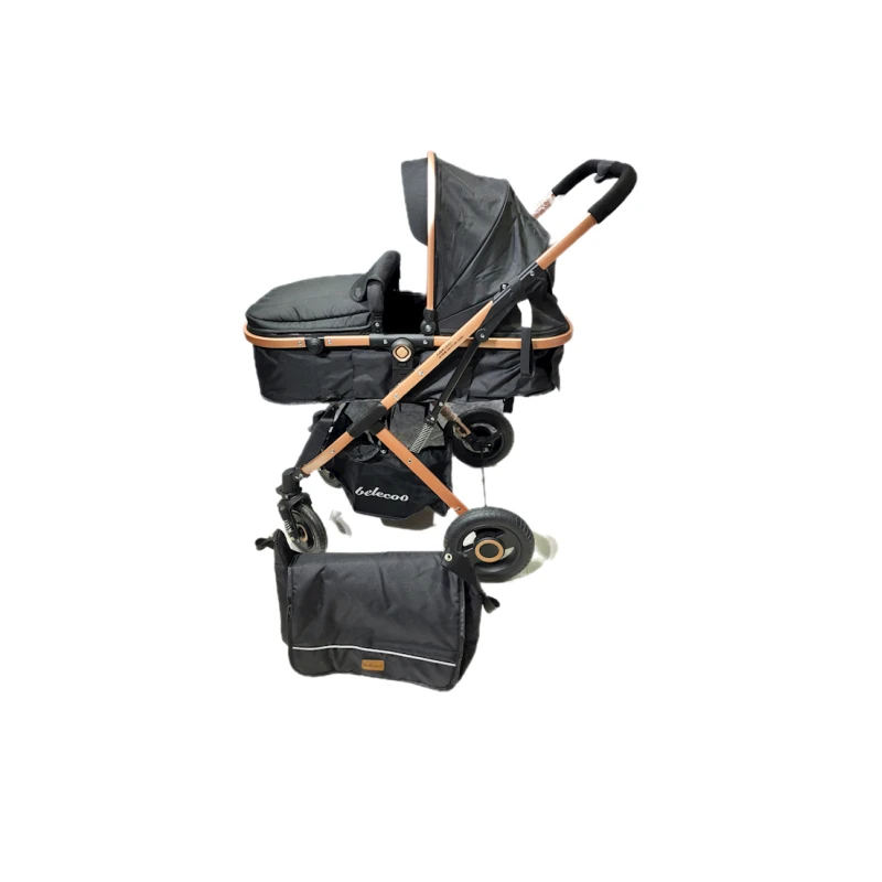 Детская коляска Belecoo 321, черная