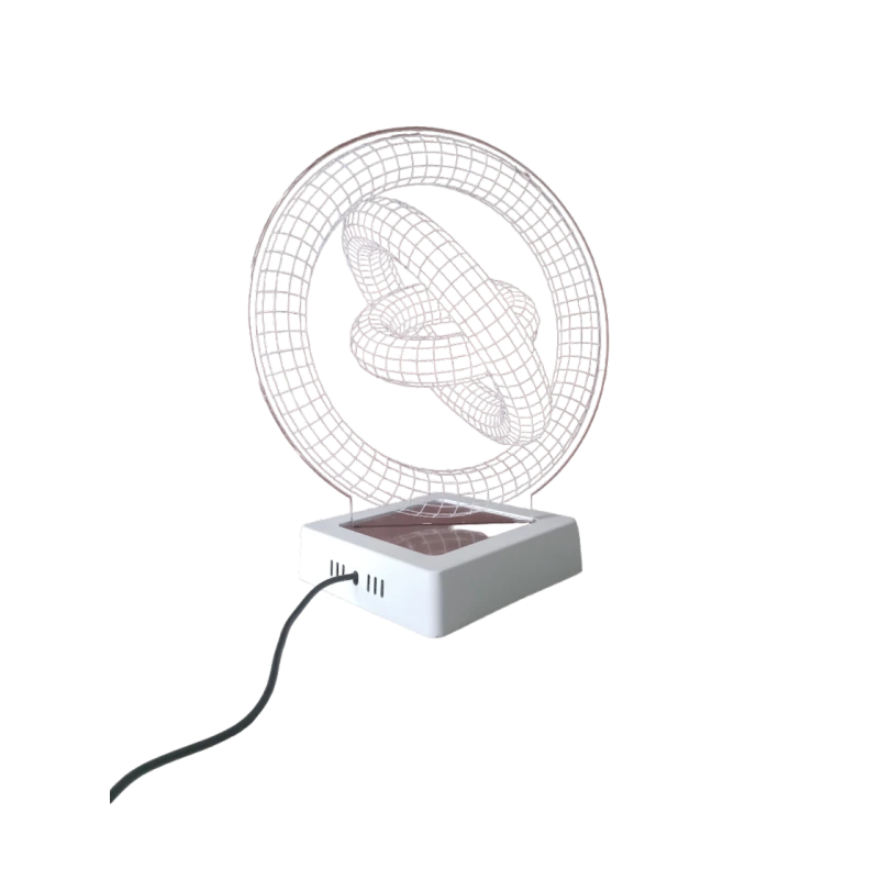 3D gecə lampası cky01, şüşə/dəmirо, yaşıl, 24х20 sm 3D gecə lampası cky01, şüşə/dəmirо, yaşıl, 24х20 sm