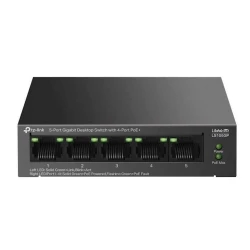 Коммутатор TP-Link LS105GP 5-Port Gigabit Desktop Switch with 4-Port PoE+