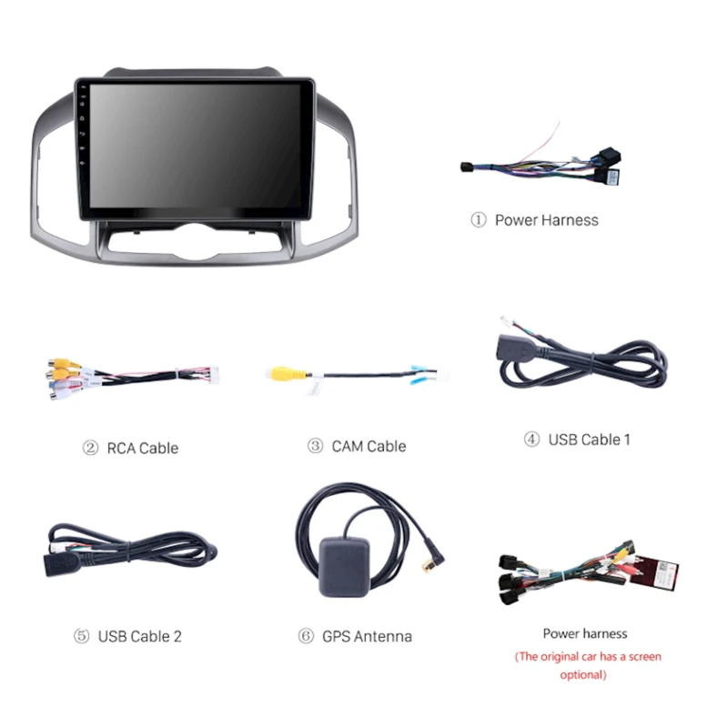 Автомобильный монитор Still Coll AVTO085224 Chevrolet Captiva 2011-2017 Автомобильный монитор Still Coll AVTO085224 Chevrolet Captiva 2011-2017