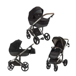 Детская коляска Kidilo F3, черная