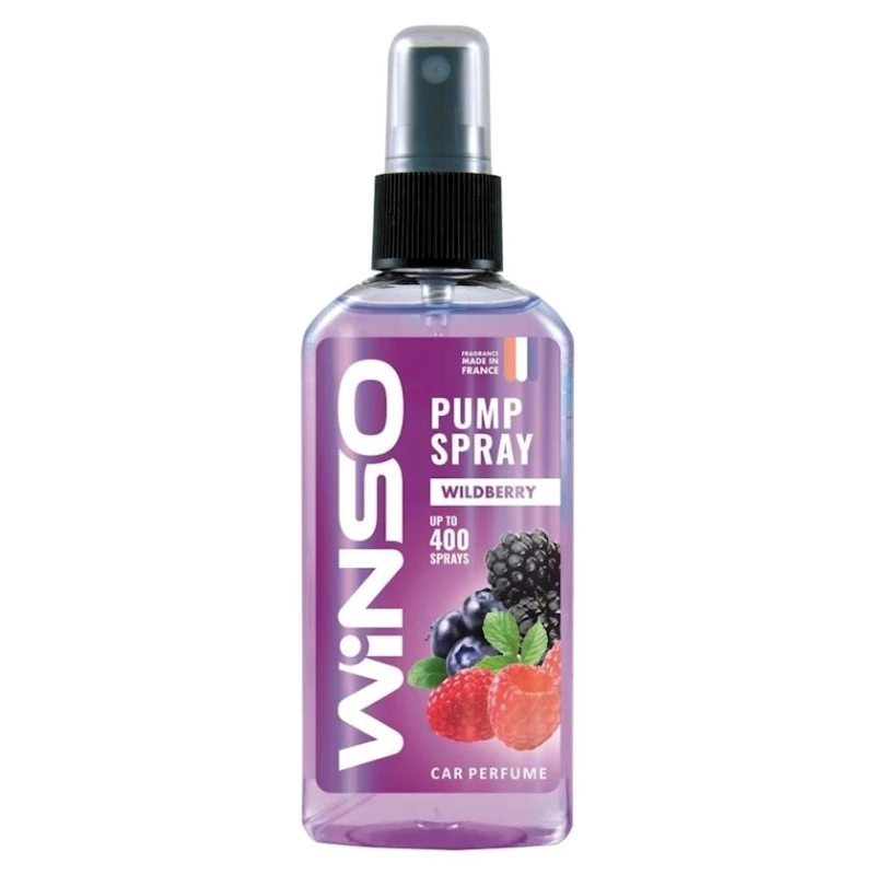 Ароматизатор Winso Pump Spray Wildberry, 75 мл Ароматизатор Winso Pump Spray Wildberry, 75 мл