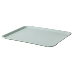 Поднос IKEA Tillgang, пластик, 37x29 см, бледно-зеленый