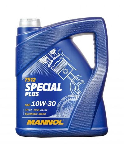 Yarısintetik motor yağı Mannol Special Plus 7512, 5 L