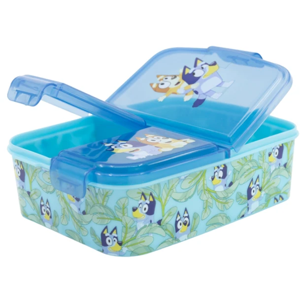 Lanç-boks Stor Euromic Bluey, polipropilen, göy, 20x17x7 sm Lanç-boks Stor Euromic Bluey, polipropilen, göy, 20x17x7 sm