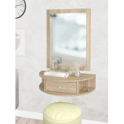 Консоль Art Mebel 23, ламинат, 18x75x40 см , сонома