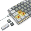 Клавиатура Eyooso Z-686 White/Gray Red switches Клавиатура Eyooso Z-686 White/Gray Red switches