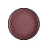 Тарелка ID-Fine Blush Celesta, керамика, бордовая/черная, 22 см Тарелка ID-Fine Blush Celesta, керамика, бордовая/черная, 22 см