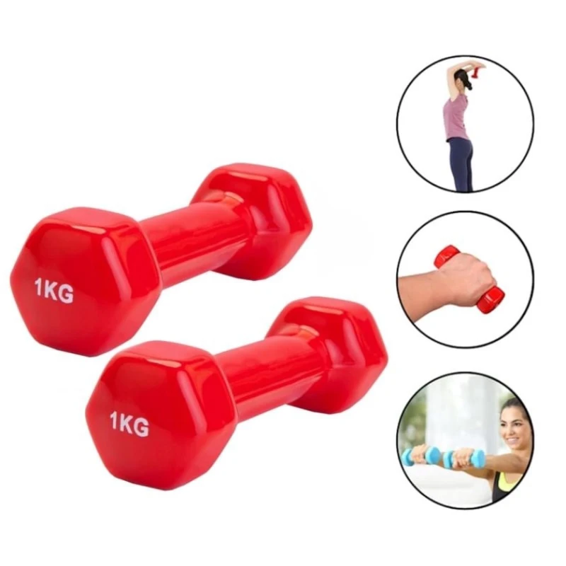 Qantel dəsti GS0016, 2 əd x 1 kq, qırmızı