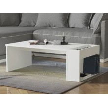 Jurnal masası TV Stend M11, laminat, ağ, 90x50x40 sm