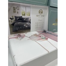 Yataq dəsti First Home FS-552, yorğan üzü 200x220 sm, mələfə 240x260 sm, yastıq üzləri 50x70 sm, satin, rəngbərəng